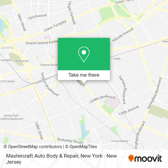Mastercraft Auto Body & Repair map