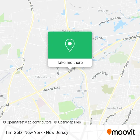 Tim Getz map
