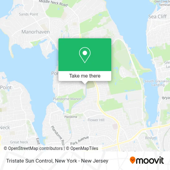 Tristate Sun Control map