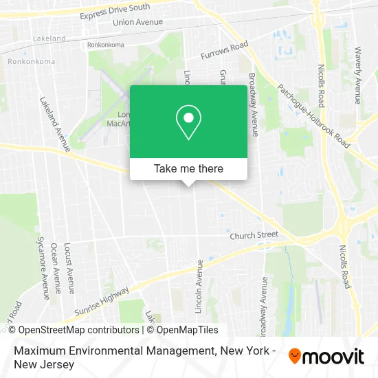 Maximum Environmental Management map