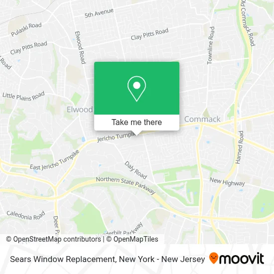 Sears Window Replacement map