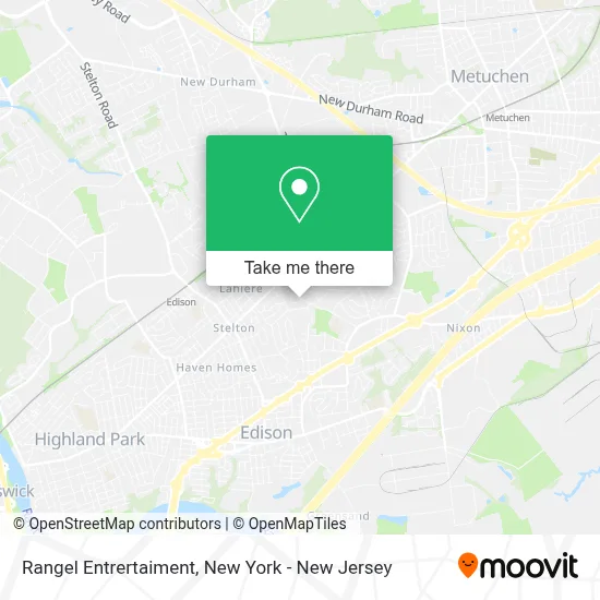 Rangel Entrertaiment map