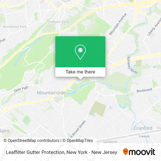 Leaffilter Gutter Protection map
