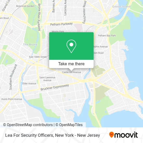 Lea For Security Officers map