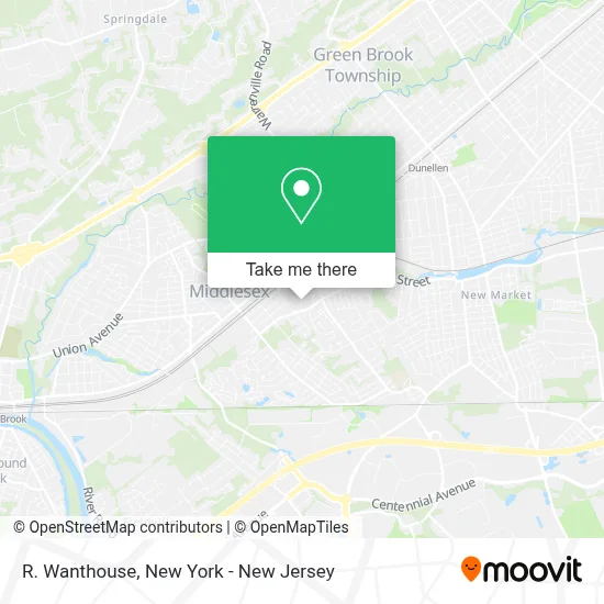 R. Wanthouse map