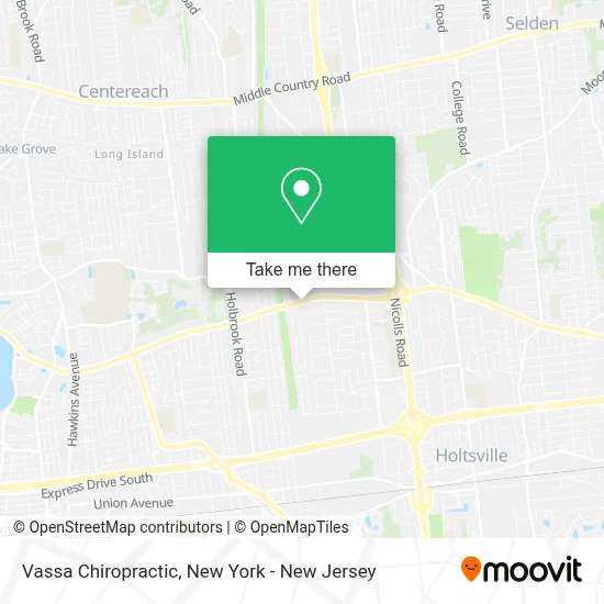 Vassa Chiropractic map