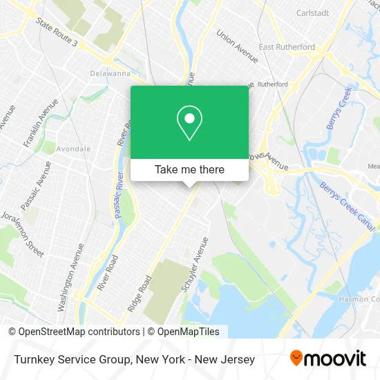 Turnkey Service Group map
