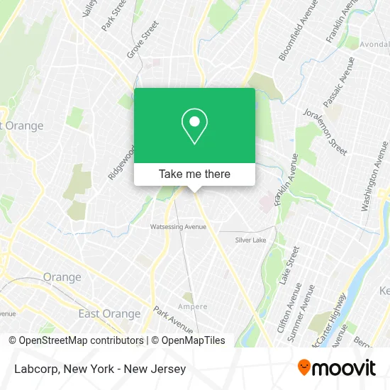 Labcorp map