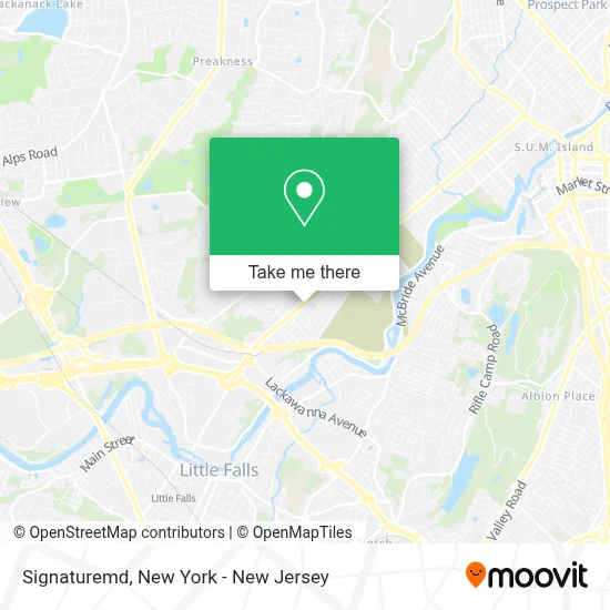 Signaturemd map