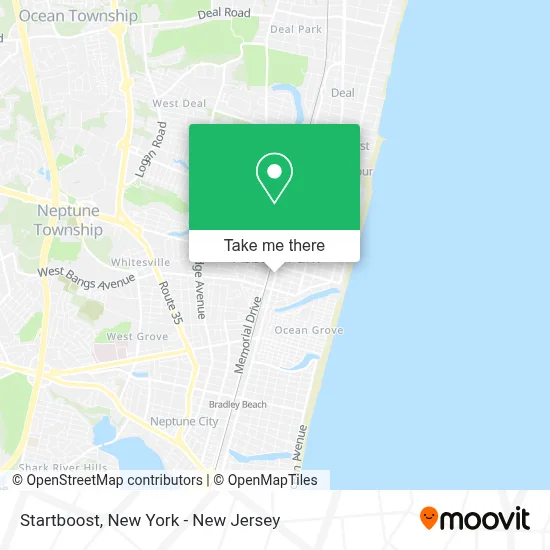 Startboost map