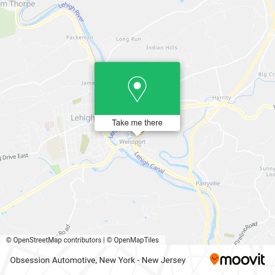 Obsession Automotive map