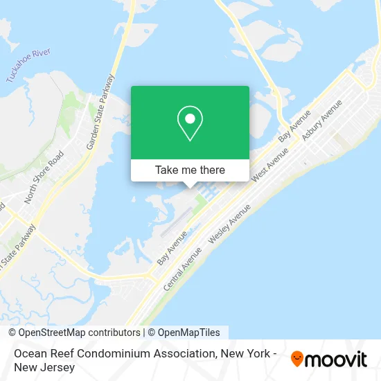 Ocean Reef Condominium Association map