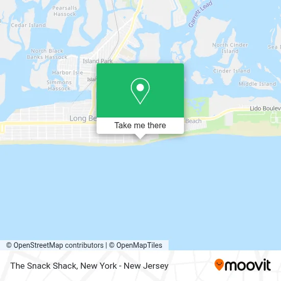 The Snack Shack map