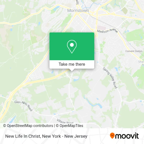 New Life In Christ map