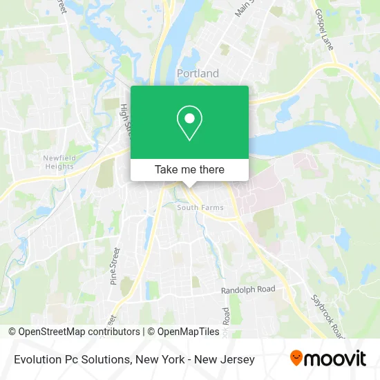 Evolution Pc Solutions map
