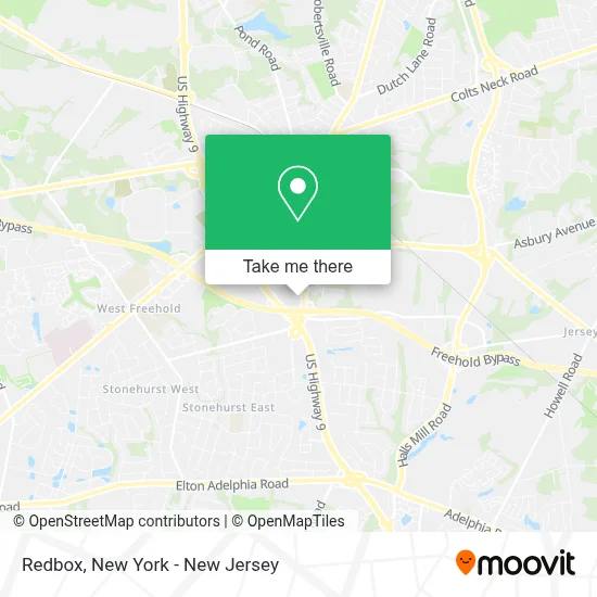 Redbox map