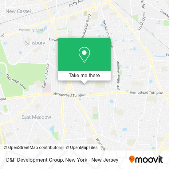 D&F Development Group map