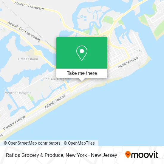 Rafiqs Grocery & Produce map