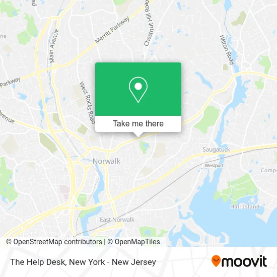 The Help Desk map