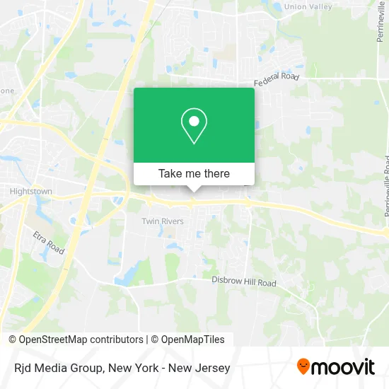 Rjd Media Group map
