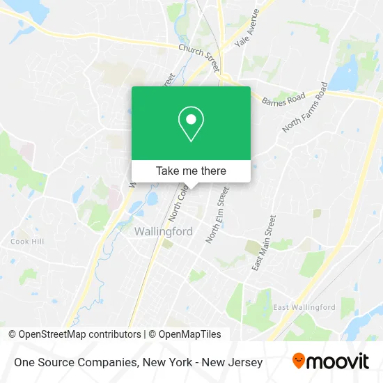 One Source Companies map