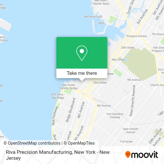Riva Precision Manufacturing map