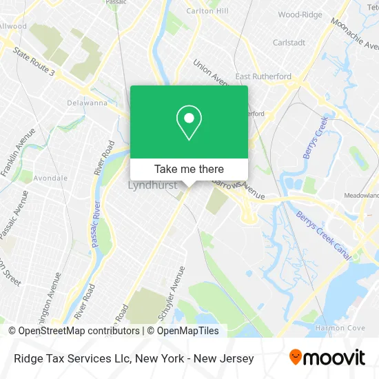 Ridge Tax Services Llc map