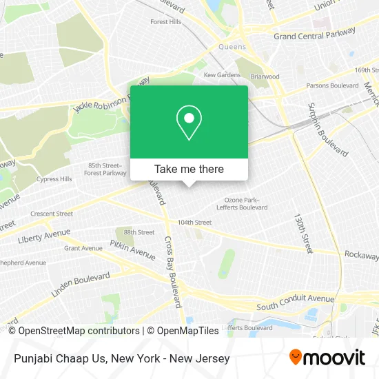 Punjabi Chaap Us map