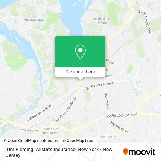Tim Fleming: Allstate Insurance map