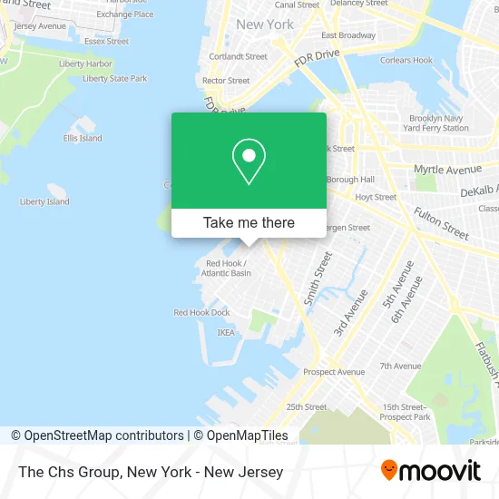 The Chs Group map