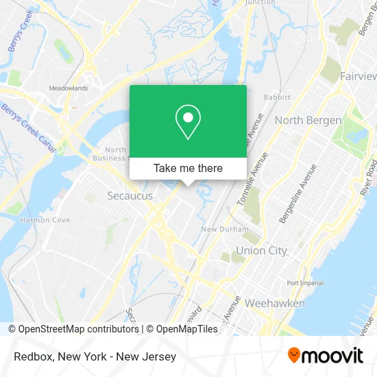 Redbox map