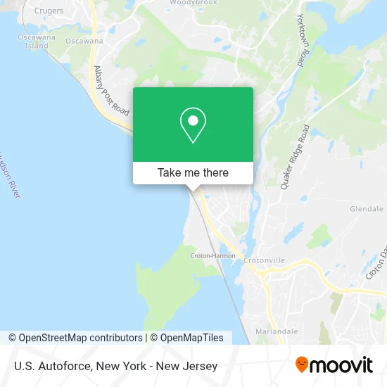 U.S. Autoforce map