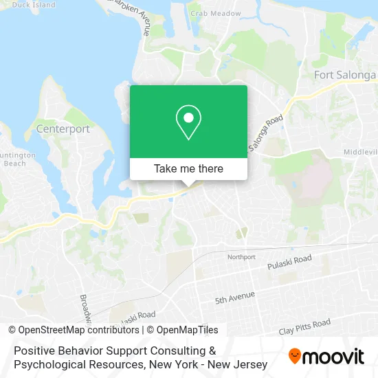 Positive Behavior Support Consulting & Psychological Resources map