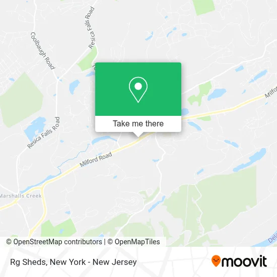 Rg Sheds map