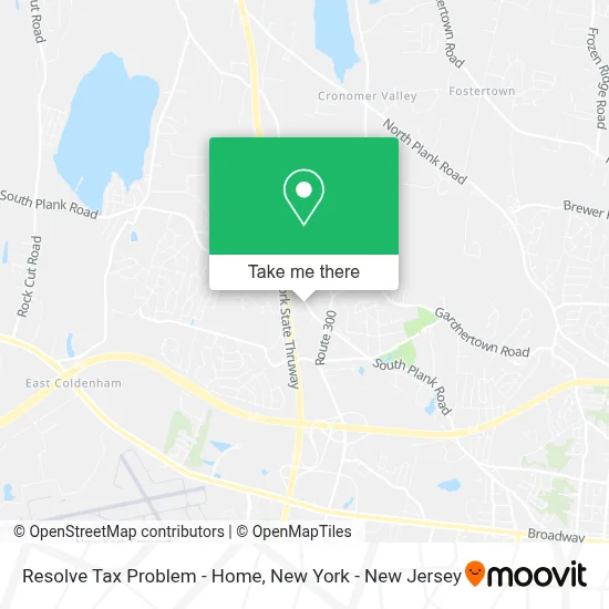 Resolve Tax Problem - Home map