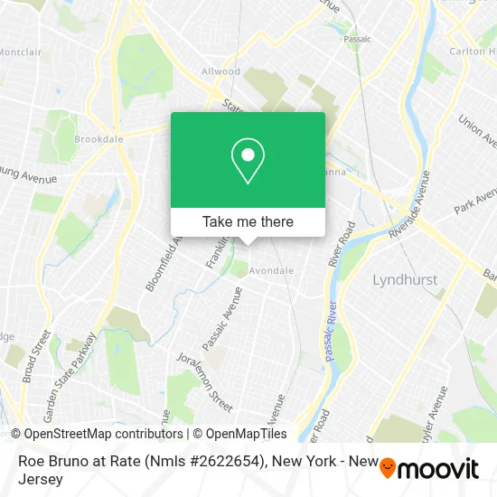 Roe Bruno at Rate (Nmls #2622654) map