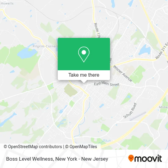 Boss Level Wellness map