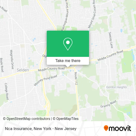 Nca Insurance map