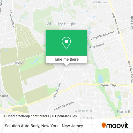 Solution Auto Body map