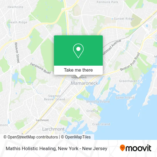 Mathis Holistic Healing map