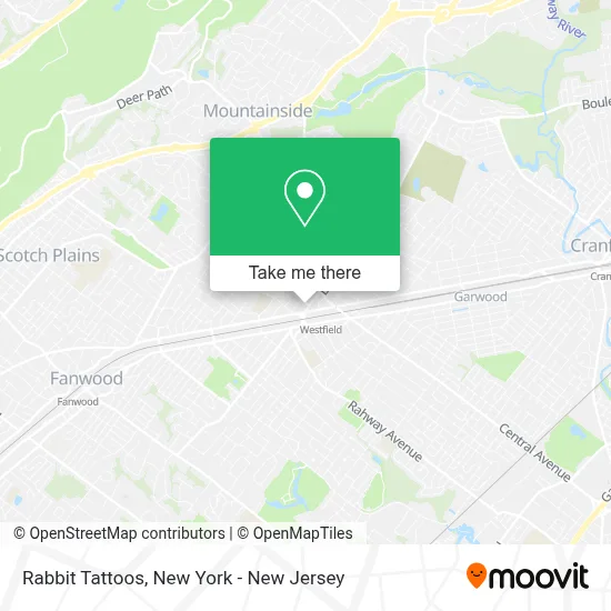 Rabbit Tattoos map