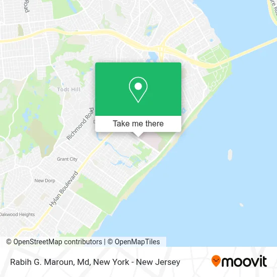 Rabih G. Maroun, Md map