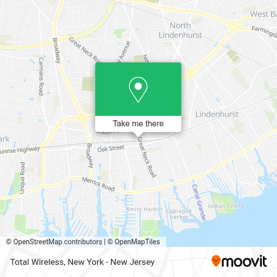 Total Wireless map
