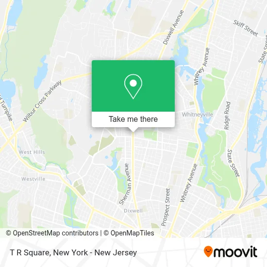 T R Square map