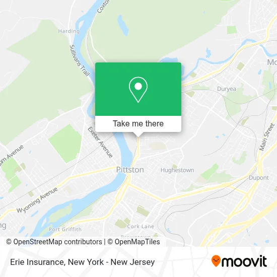 Erie Insurance map