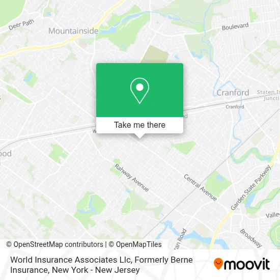 World Insurance Associates Llc, Formerly Berne Insurance map