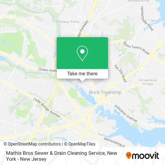 Mathis Bros Sewer & Drain Cleaning Service map