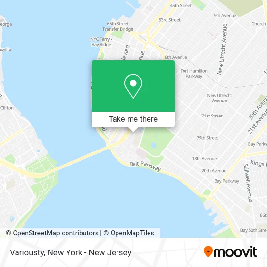Variousty map