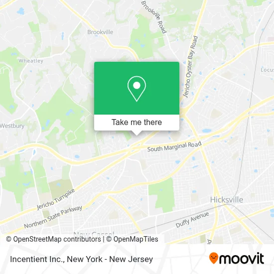 Incentient Inc. map