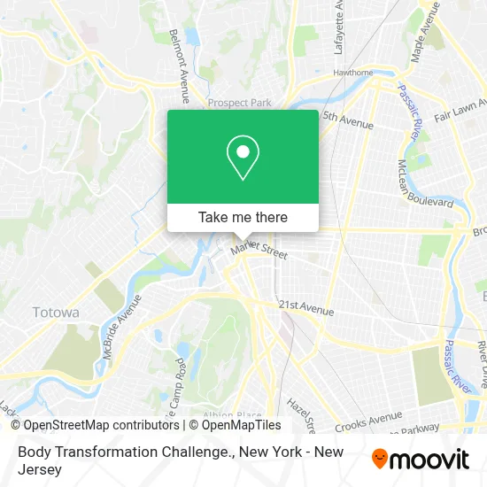 Body Transformation Challenge. map